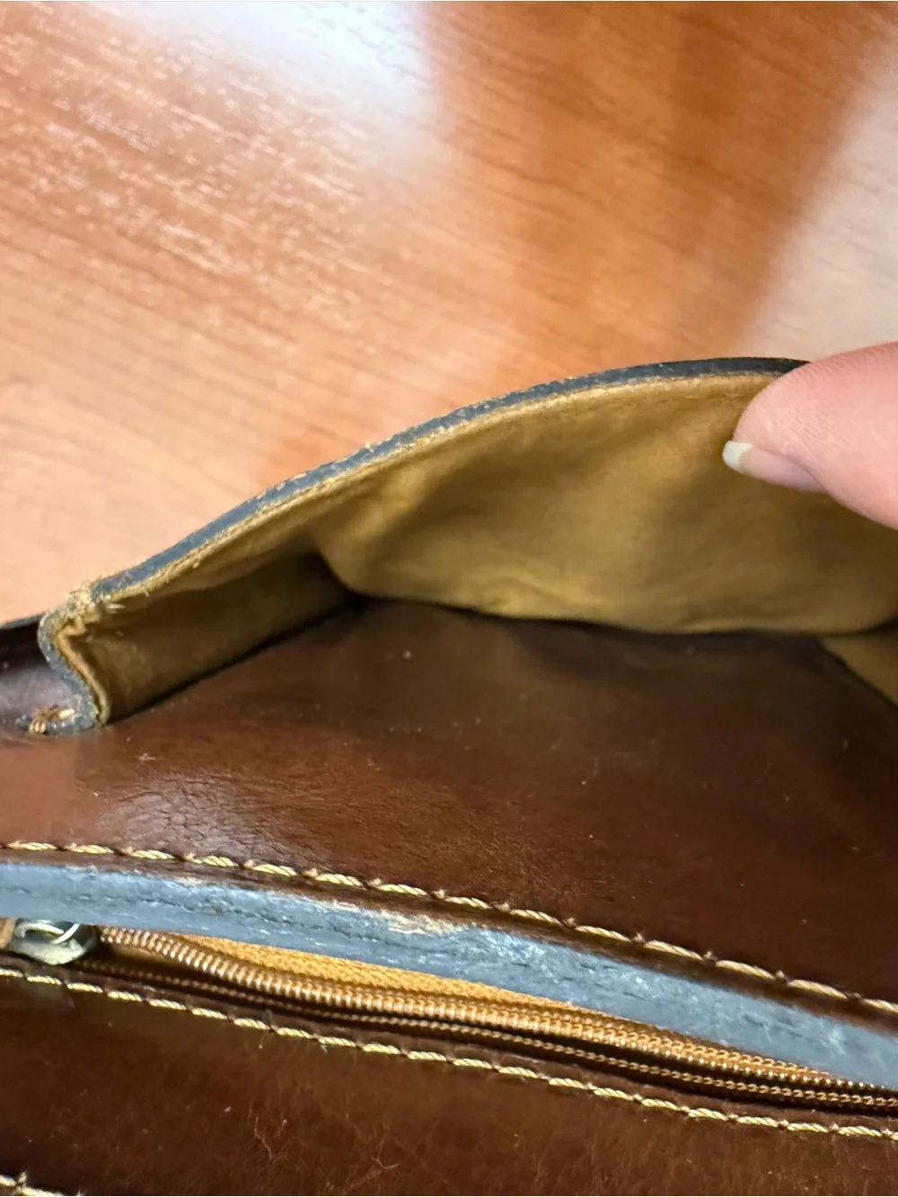 Patricia Nash Brown Leather Messenger Crossbody
